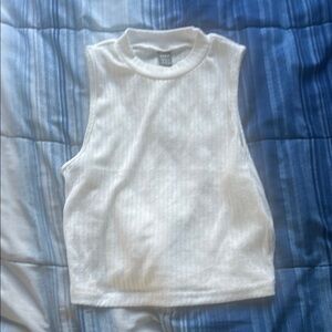 SHEIN White Ribbed Women’s Tank Top